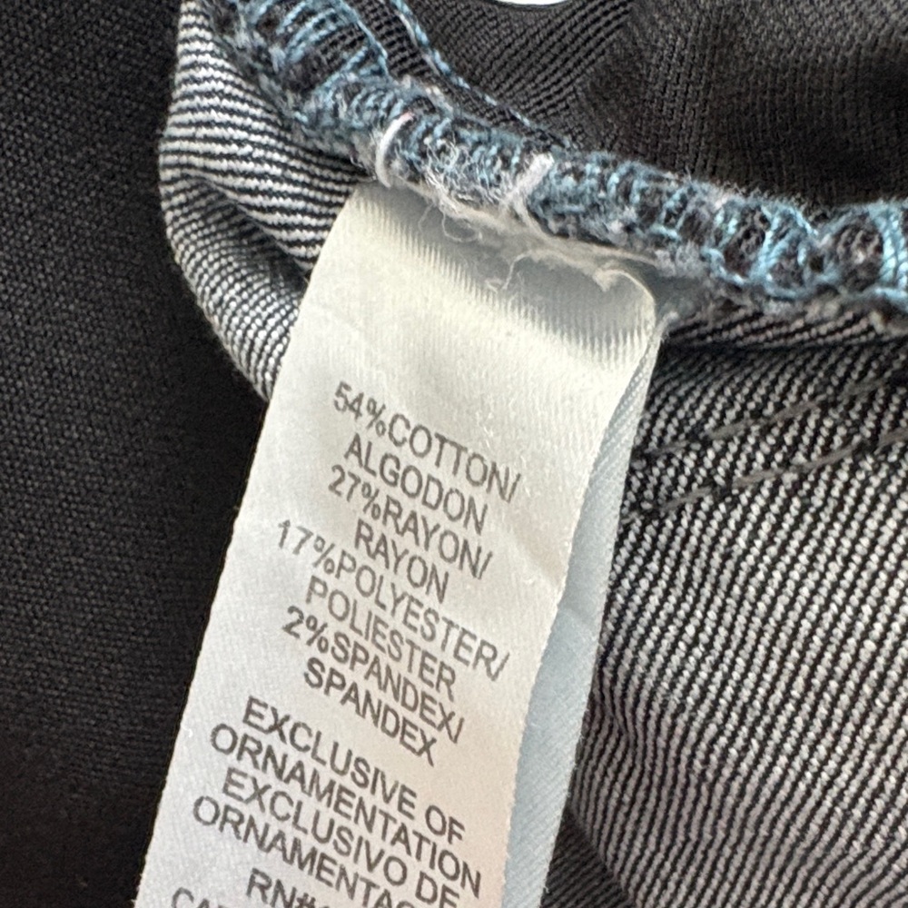 Wit & Wisdom Absolution Straight Leg Jeans Dark W… - image 3